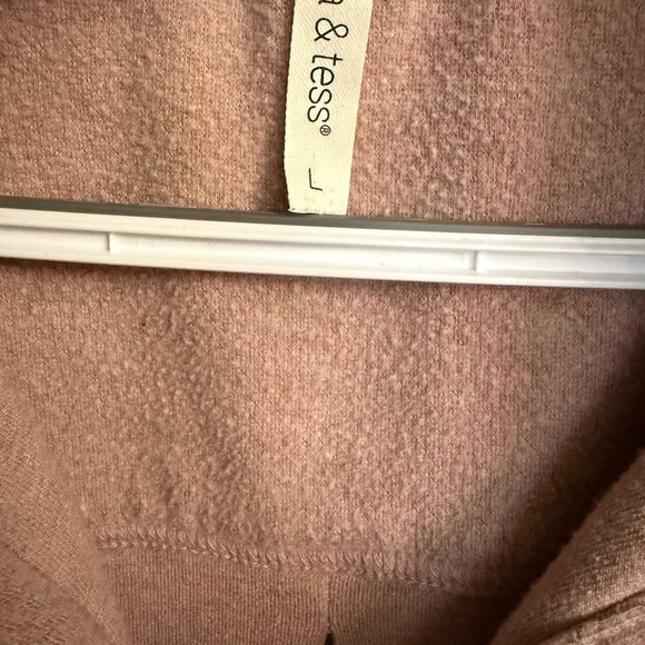 Mia & Tess Cozy Knit Button Up Top - Picture 3 of 4